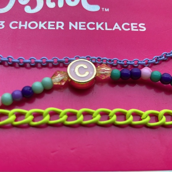 Justice necklaces
set of three choker necklaces ￼ - Picture 5 of 8